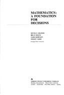 Cover of Mathematics by Dennis E. Grawoig