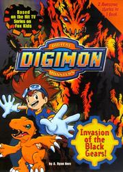 Front cover of Invasion of the Black Gears! (Digimon) by A. Ryan Nerz