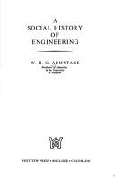 Cover of A social history of engineering by W. H. G. Armytage