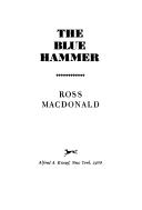 Cover of The Blue Hammer by Ross Macdonald