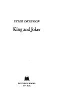 Cover of King and joker by Peter Dickinson