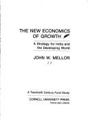Front cover of The new economics of growth by John Williams Mellor