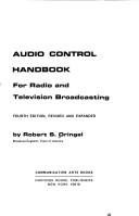 Cover of Audio control handbook by Robert S. Oringel