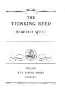 Cover of The thinking reed by Rebecca West