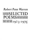 Front cover of Selected poems, 1923-1975 by Robert Penn Warren