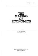 Front cover of The making of economics by E. Ray Canterbery