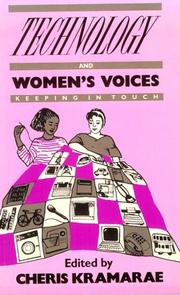 Front cover of Technology and Women's Voices by Cheris Kramarae