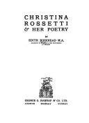 Front cover of Christina Rossetti & her poetry by Edith Birkhead