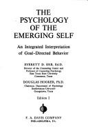 Front cover of The psychology of the emerging self by Everett D. Erb