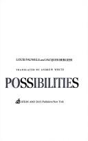 Cover of Impossible Possibilities by Louis Pauwels