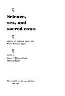 Front cover of Science, sex, and sacred cows by James V. McConnell