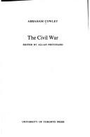 Front cover of The civil war by Abraham Cowley