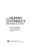Cover of Human conduct by John Hospers