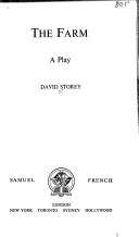 Cover of The farm by David Storey