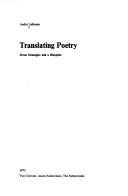 Cover of Translating poetry by André Lefevere