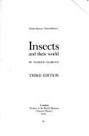 Cover of Insects and their world by Harold Oldroyd