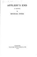 Cover of Appleby's end by Michael Innes
