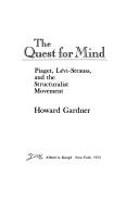 Cover of The quest for mind by Howard Gardner