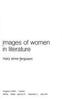 Front cover of Images of women in literature by Mary Anne Ferguson