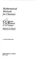 Cover of Mathematical methods for chemists by Raymond K. Mackie