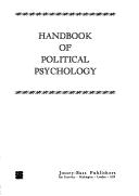 Front cover of Handbook of political psychology. by Jeanne Nickell Knutson