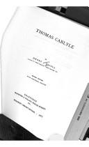 Cover of Thomas Carlyle by Henry James Nicoll