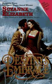 Cover of Destiny's Embrace by Suzanne Elizabeth