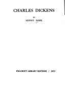 Cover of Charles Dickens by Sidney Dark