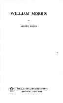Cover of William Morris by Alfred Noyes