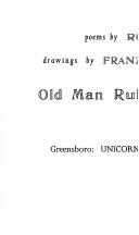 Cover of Old man rubbing his eyes by Robert Bly