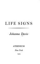 Front cover of Life signs by Johanna Davis