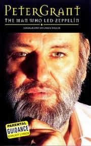 Cover of Peter Grant by Chris Welch