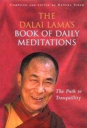 Cover of The Dalai Lama's book of daily meditations by His Holiness Tenzin Gyatso the XIV Dalai Lama