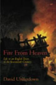 Cover of Fire from heaven by David Underdown