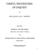 Cover of Useful procedures of inquiry by Rollo Handy
