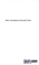 Cover of A collection of the facts and documents, relative to the death of Major-General Alexander Hamilton by Coleman, William