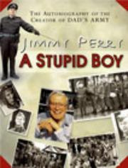 Cover of A stupid boy by Jimmy Perry