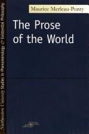 Cover of Prose du monde by Maurice Merleau-Ponty