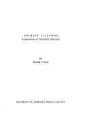 Cover of Animate illusions; explorations of narrative structure by Harold E. Toliver