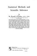 Cover of Statistical methods and scientific inference by Ronald Aylmer Fisher