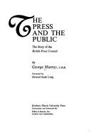 Front cover of The press and the public by Murray, George