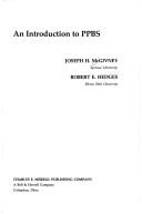 Cover of An introduction to PPBS by Joseph H. McGivney