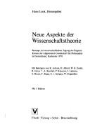 Front cover of Neue Aspekte der Wissenschaftstheorie by Hans Lenk