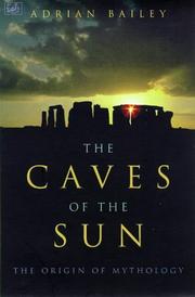 Front cover of The caves of the sun by Bailey, Adrian