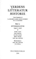 Cover of Verdens litteraturhistorie by F. J. Billeskov Jansen