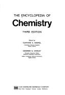 Cover of The Encyclopedia of chemistry. by Clifford A. Hampel
