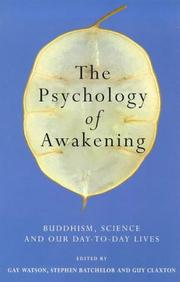 Cover of Psychology of Awakening by Gay Watson