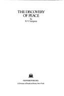 Front cover of The discovery of peace by Ronald Sampson