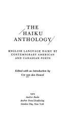 Front cover of The haiku anthology by Cor Van den Heuvel