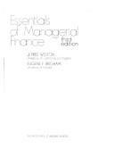 Cover of Essentials of managerial finance by J. Fred Weston